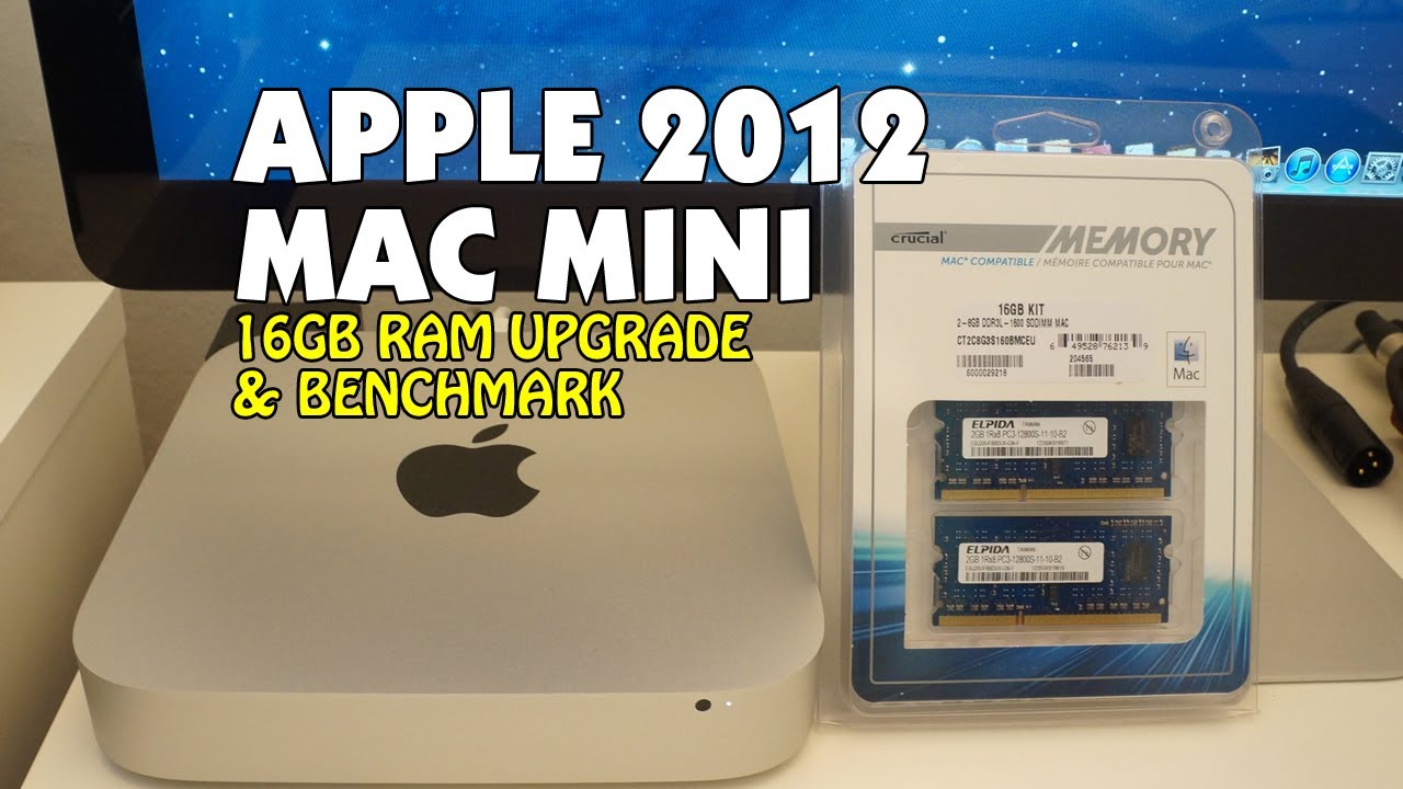 apple mac mini late 2012 memory upgrade